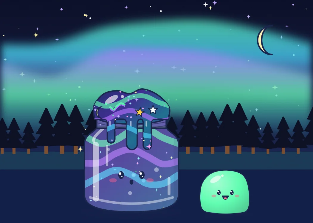 Northern Lights slime